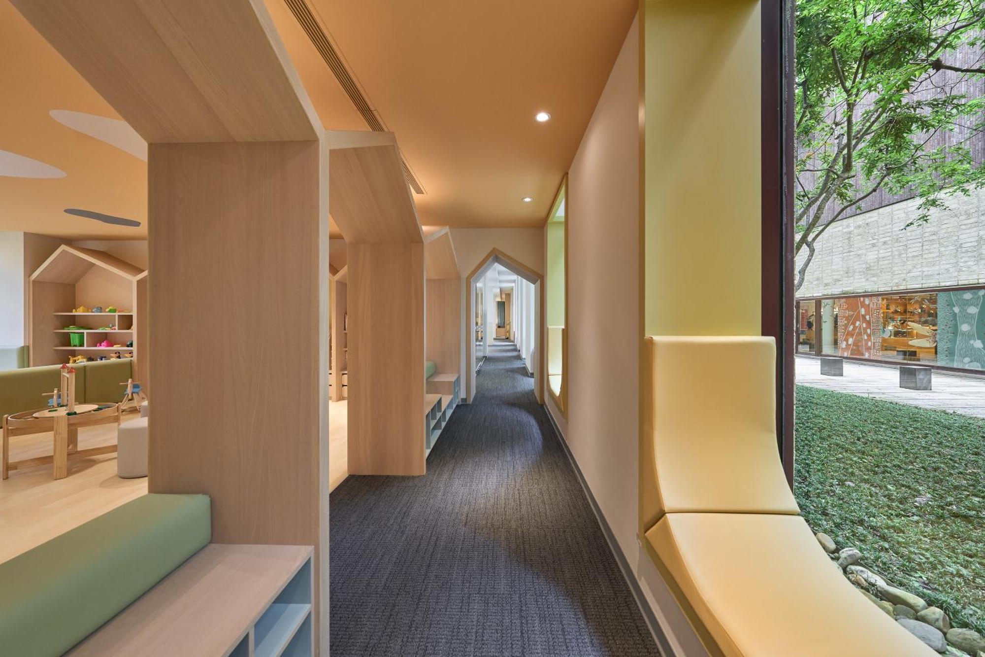 Hotel Royal Chiao Hsi Jiaoxi Exterior foto Interior of the library