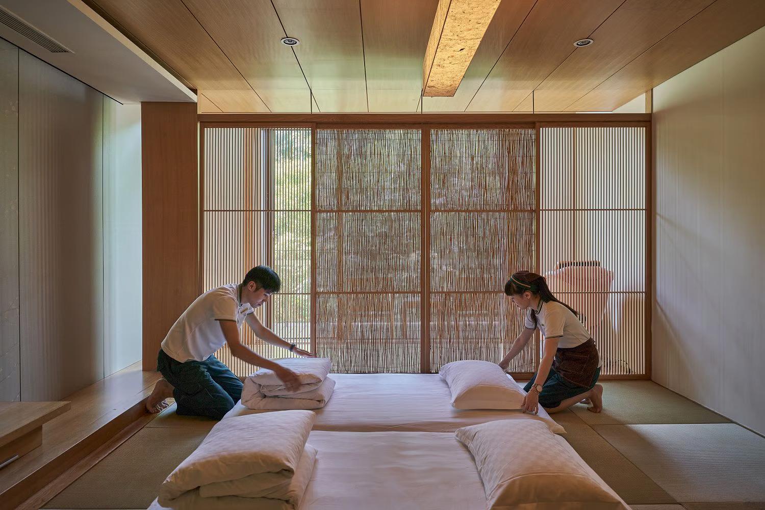 Hotel Royal Chiao Hsi Jiaoxi Exterior foto A traditional Japanese massage room