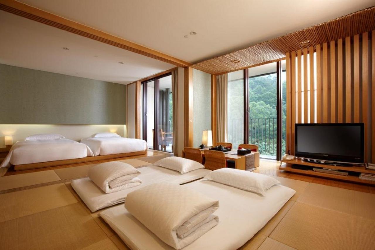 Hotel Royal Chiao Hsi Jiaoxi Exterior foto A room at the hotel